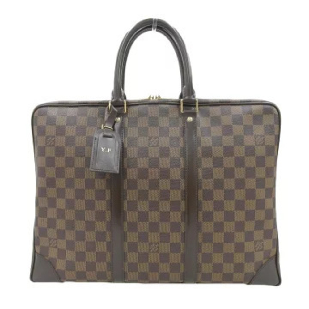 Louis Vuitton Damier Porte documents Voyage Business Bag Briefcase Ebene
